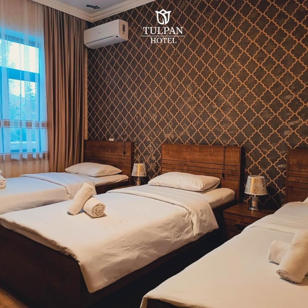Tulpan Hotel Şǝki المظهر الخارجي الصورة